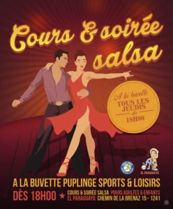 Cours et soirée Salsa