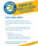 SEMAINE DES SPORTS & LOISIRS